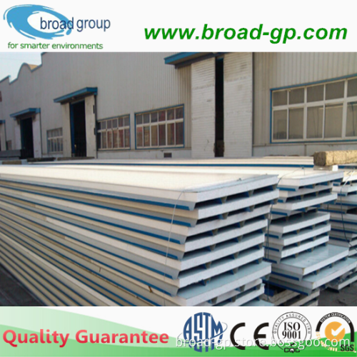Building Insulation Heat Resistant Workshop Warehouse Cold Room 30mm pu sandwich panel